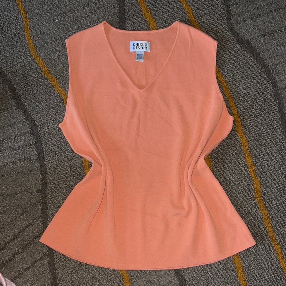 Vintage Light Orange Vest